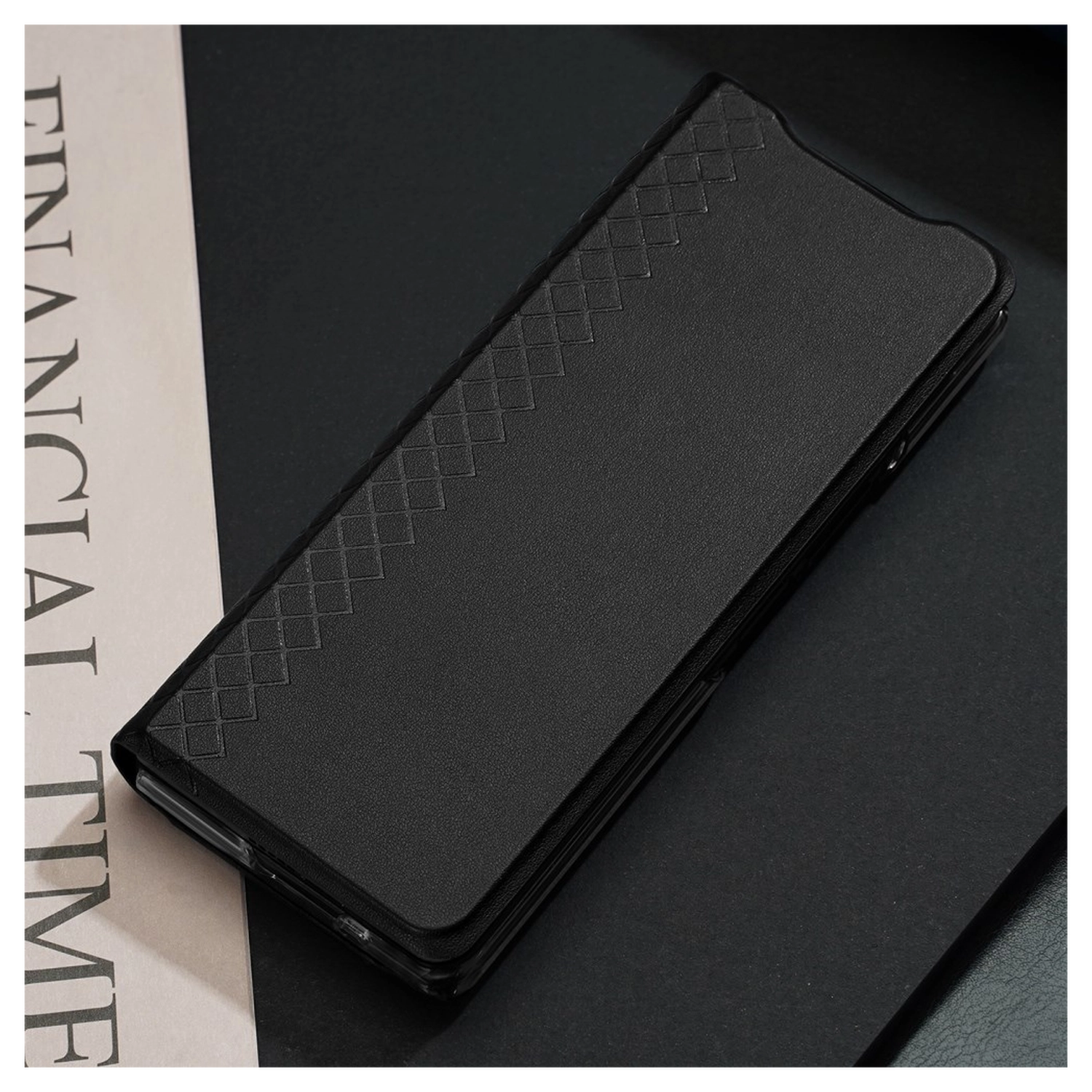 Dux Ducis Bril Samsung Galaxy Z Fold 7 Hoesje Back Cover Zwart afbeelding 2