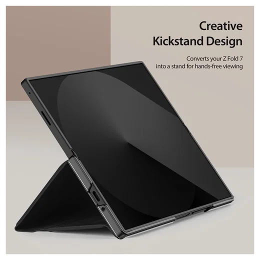 Dux Ducis Bril Samsung Galaxy Z Fold 7 Hoesje Back Cover Zwart afbeelding 4