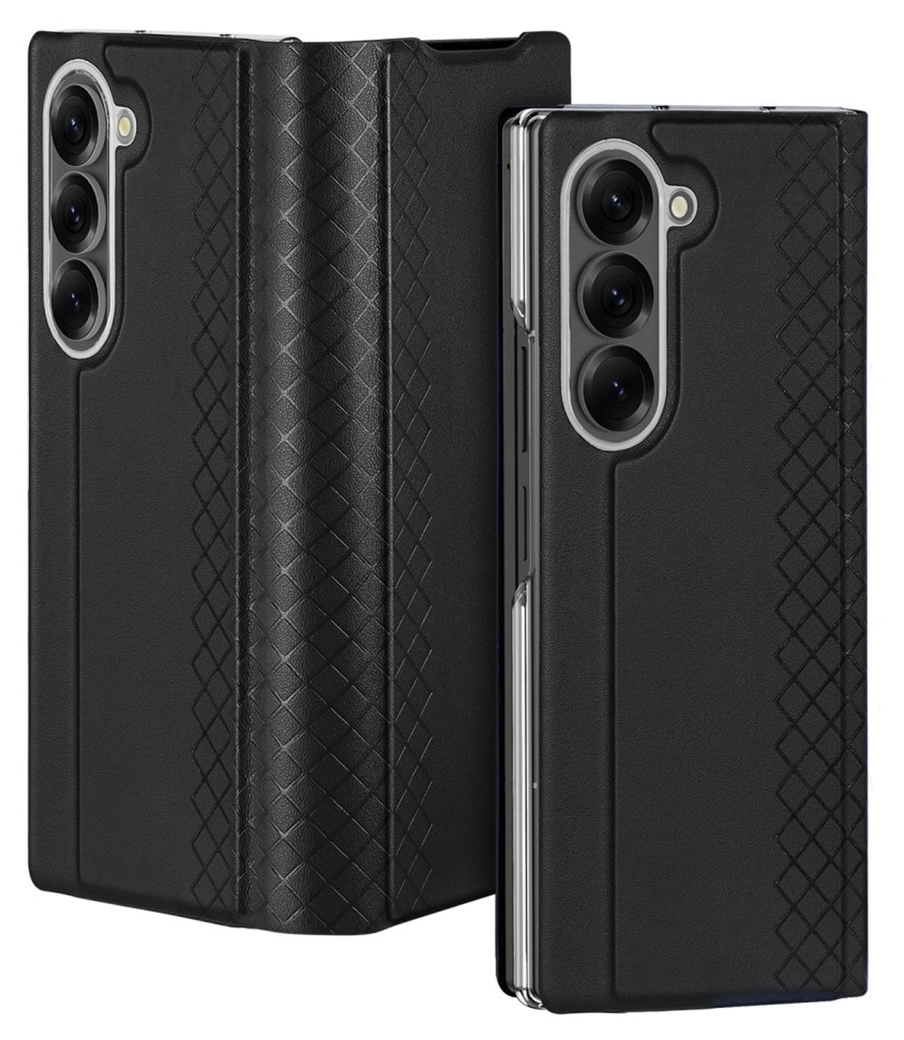 Dux Ducis Bril Samsung Galaxy Z Fold 7 Hoesje Back Cover Zwart afbeelding 10