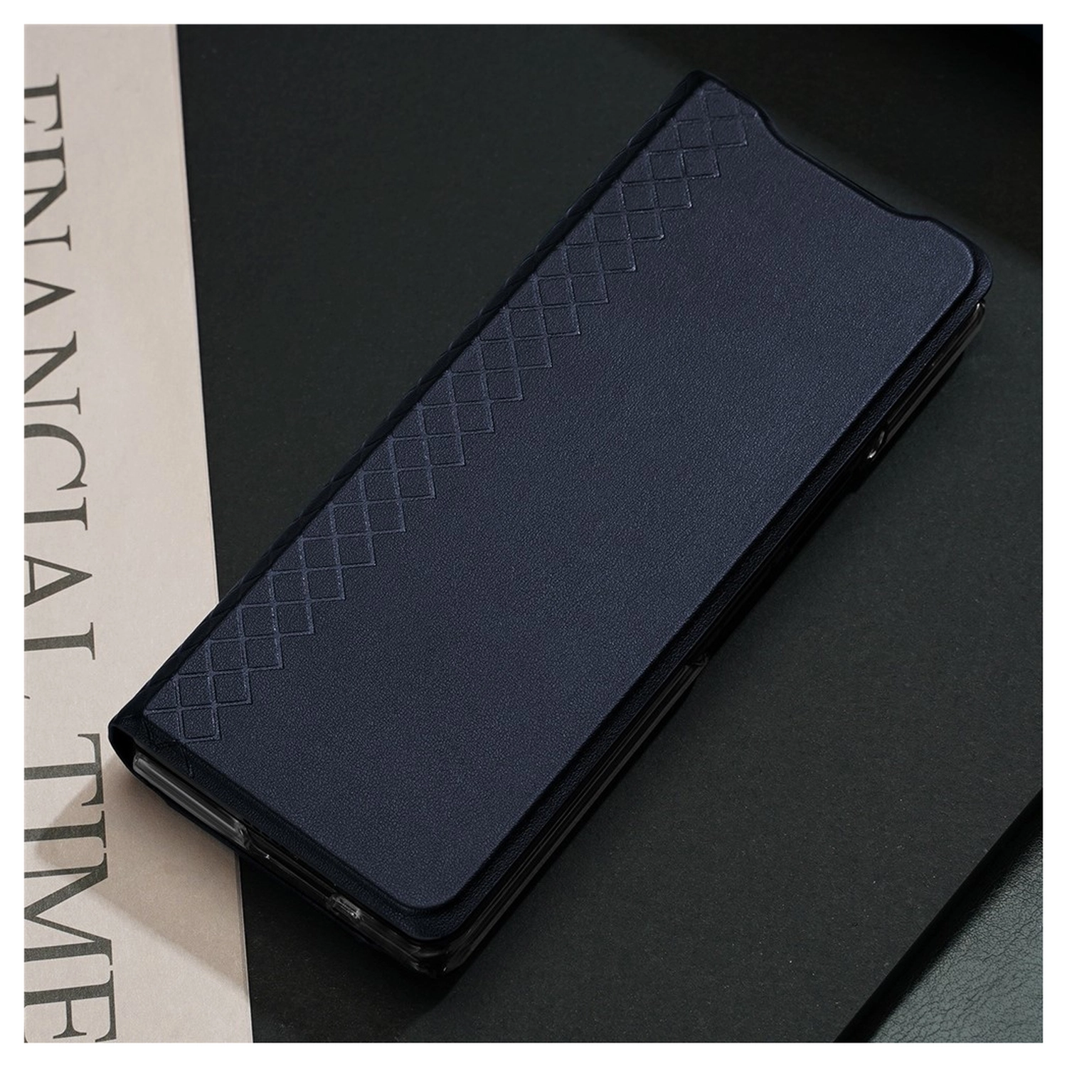 Dux Ducis Bril Samsung Galaxy Z Fold 7 Hoesje Back Cover Blauw afbeelding 12