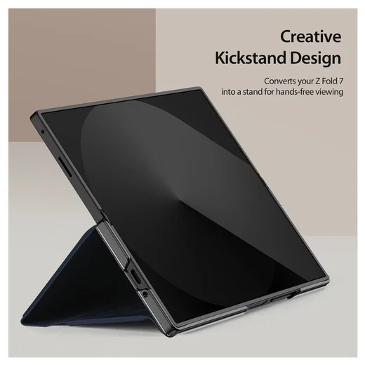 Dux Ducis Bril Samsung Galaxy Z Fold 7 Hoesje Back Cover Blauw afbeelding 8