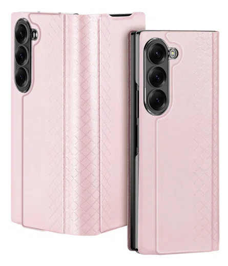 Dux Ducis Bril Samsung Galaxy Z Fold 7 Hoesje Back Cover Roze afbeelding 2