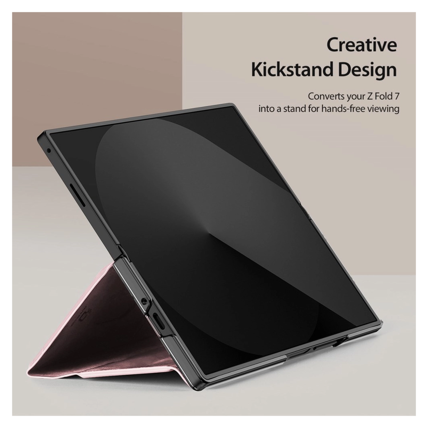 Dux Ducis Bril Samsung Galaxy Z Fold 7 Hoesje Back Cover Roze afbeelding 8