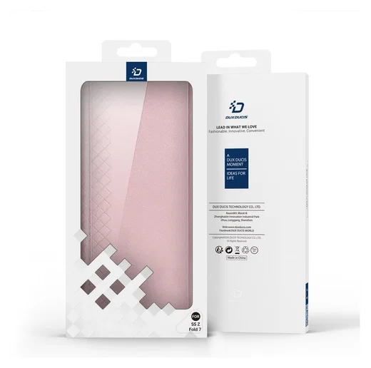 Dux Ducis Bril Samsung Galaxy Z Fold 7 Hoesje Back Cover Roze afbeelding 11