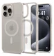 Spigen Ultra Hybrid MagFit Apple iPhone 15 Pro Max Hoesje MagSafe Titanium afbeelding 1