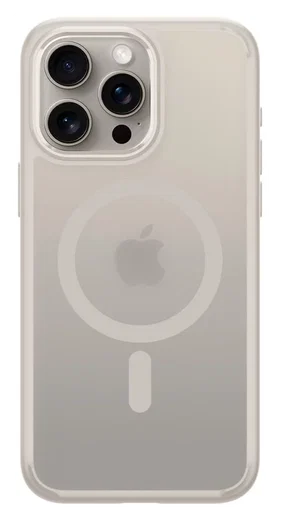Spigen Ultra Hybrid MagFit Apple iPhone 15 Pro Max Hoesje MagSafe Titanium afbeelding 2