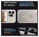Spigen Ultra Hybrid MagFit Apple iPhone 15 Pro Max Hoesje MagSafe Titanium afbeelding 5
