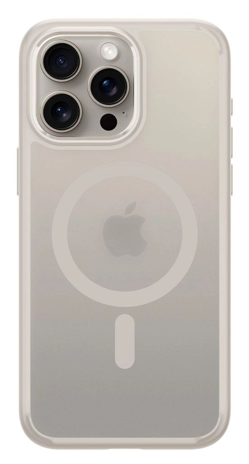 Spigen Ultra Hybrid MagFit Apple iPhone 15 Pro Hoesje MagSafe Titanium afbeelding 2