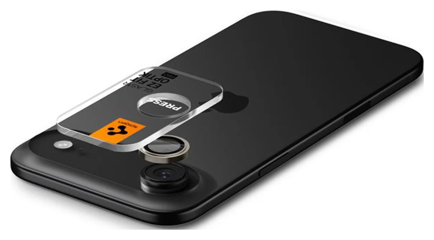 Spigen EZ Fit Optik Pro iPhone Air Camera Lens Protector Goud (2-Pack) afbeelding 8