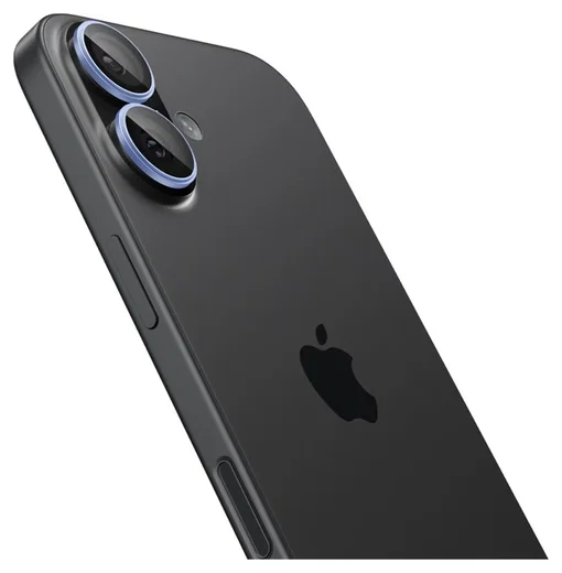 Spigen EZ Fit Optik Pro iPhone 17/16/16 Plus Camera Protector Blauw (2-Pack) afbeelding 9