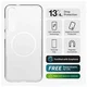 ZAGG Crystal Palace Snap Samsung Galaxy S25 FE Hoesje MagSafe Transparant afbeelding 3