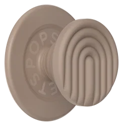 PopSockets PopGrip voor MagSafe Greep en Standaard Curves Latte afbeelding