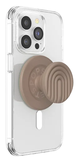 PopSockets PopGrip voor MagSafe Greep en Standaard Curves Latte afbeelding 2