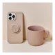 PopSockets PopGrip voor MagSafe Greep en Standaard Curves Latte afbeelding 4