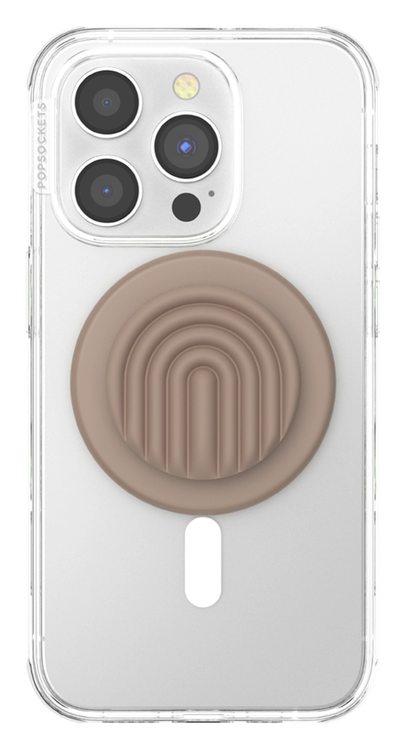 PopSockets PopGrip voor MagSafe Greep en Standaard Curves Latte afbeelding 8