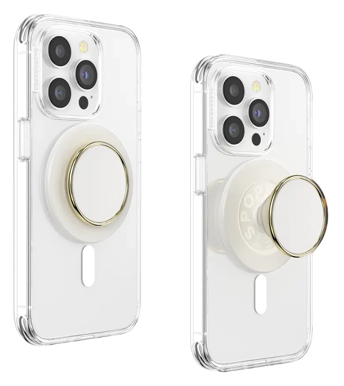 PopSockets PopGrip voor MagSafe Greep en Standaard Coconut Creme afbeelding 2