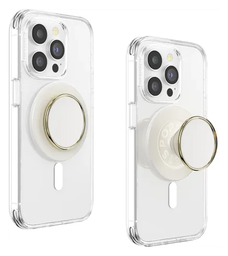 PopSockets PopGrip voor MagSafe Greep en Standaard Coconut Creme afbeelding 2
