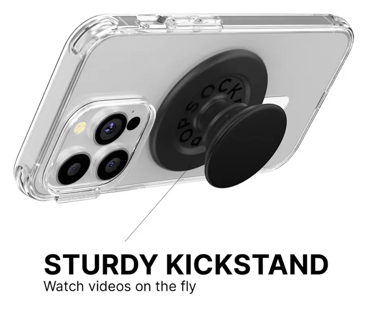 PopSockets PopGrip voor MagSafe Greep en Standaard Coconut Creme afbeelding 4