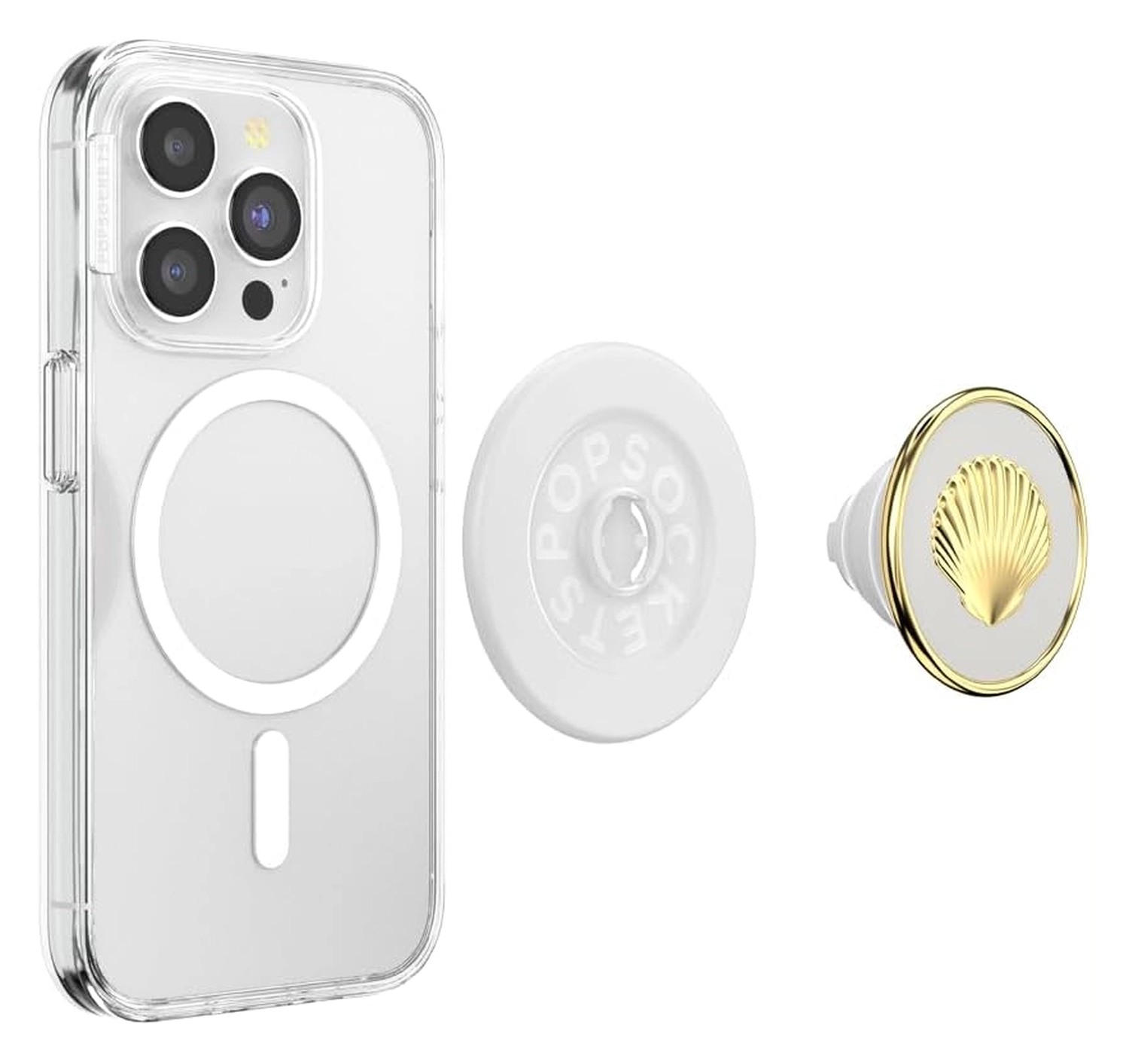 PopSockets PopGrip voor MagSafe Greep en Standaard Venus White afbeelding 7