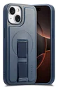 Apple iPhone 15 MagSafe Hoesje met Polsband Blauw