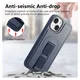 Apple iPhone 15 MagSafe Hoesje met Polsband Blauw afbeelding 6