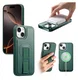 Apple iPhone 15 MagSafe Hoesje met Polsband Groen afbeelding 8