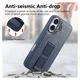 Apple iPhone 16 MagSafe Hoesje met Polsband Blauw afbeelding 6