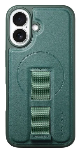 Apple iPhone 16 MagSafe Hoesje met Polsband Groen afbeelding 2