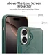 Apple iPhone 16 MagSafe Hoesje met Polsband Groen afbeelding 3
