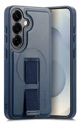 Samsung Galaxy S24 / S25 MagSafe Hoesje met Polsband Blauw afbeelding