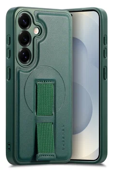 Samsung Galaxy S24 / S25 MagSafe Hoesje met Polsband Groen