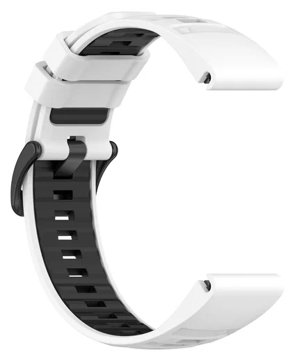 Universeel Garmin QuickFit 22MM Bandje Siliconen Gespsluiting Wit afbeelding 4