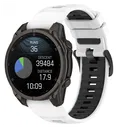 Universeel Garmin QuickFit 22MM Bandje Siliconen Gespsluiting Wit