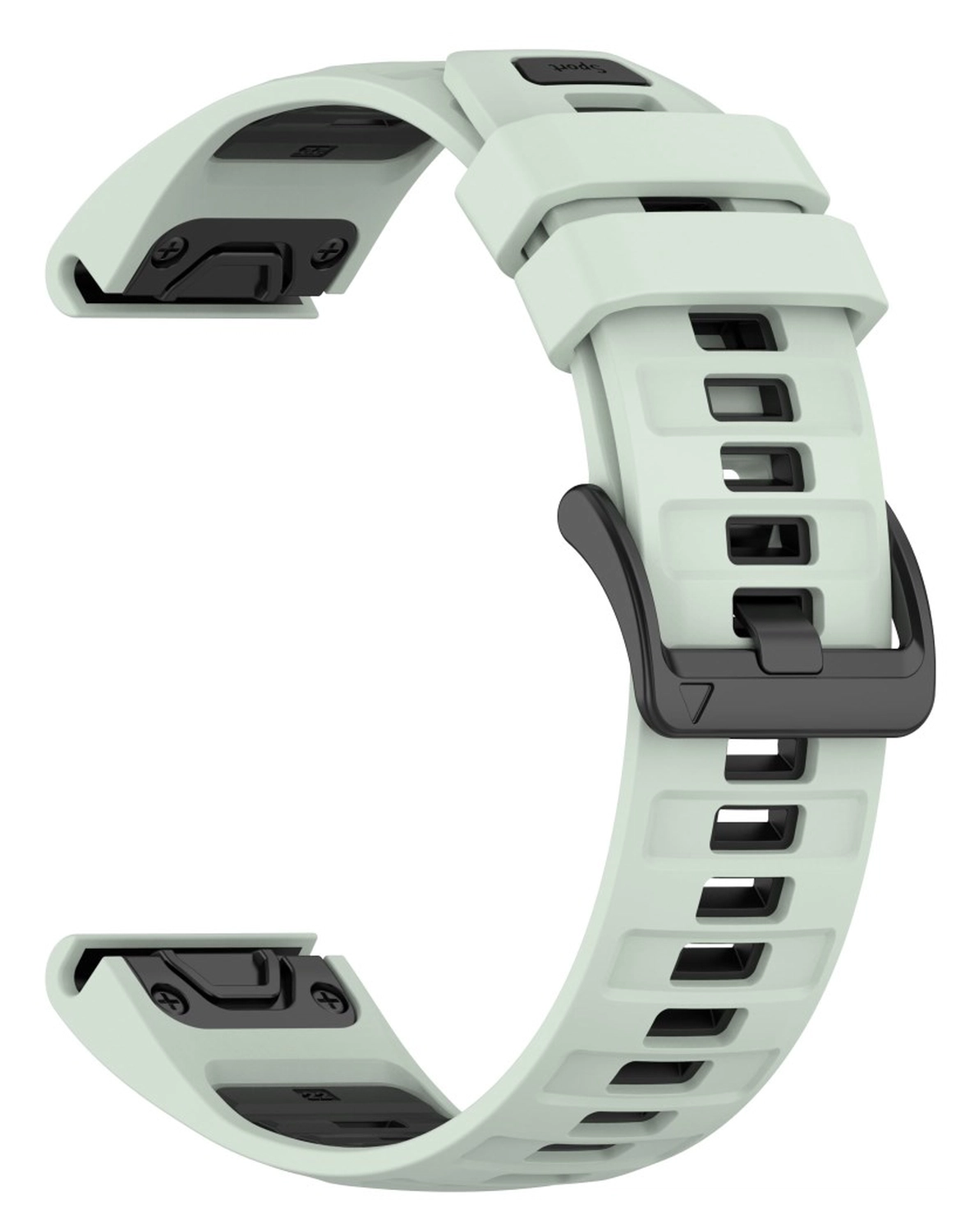 Universeel Garmin QuickFit 22MM Bandje Siliconen Gespsluiting Mint afbeelding 3
