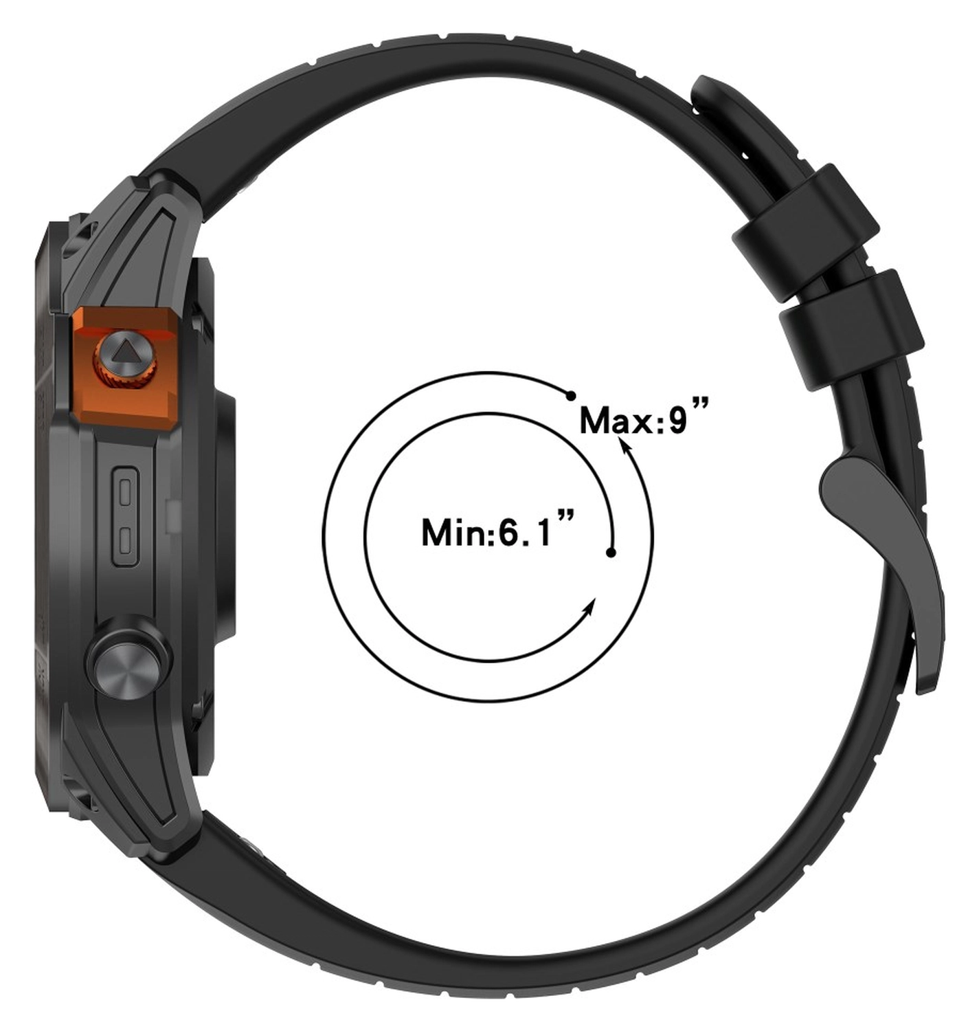 Universeel Garmin QuickFit 22MM Bandje Siliconen Gespsluiting Mint afbeelding 6