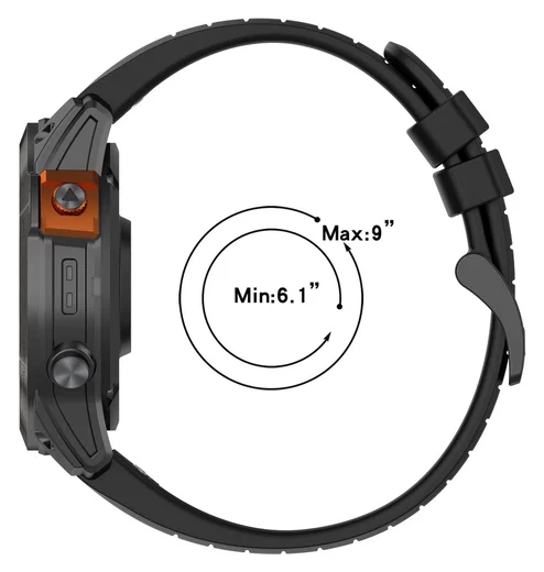 Universeel Garmin QuickFit 22MM Bandje Siliconen Gespsluiting Mint afbeelding 6