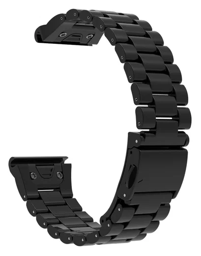 Universeel Garmin Quickfit 20MM Bandje Kunststof Zwart afbeelding 1