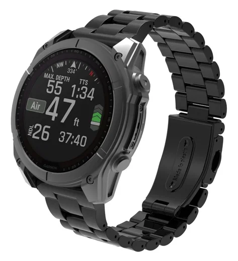 Universeel Garmin Quickfit 20MM Bandje Kunststof Zwart afbeelding 3