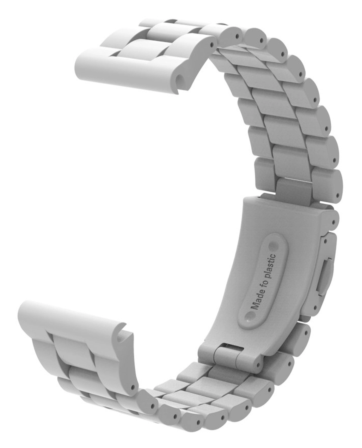 Universeel Garmin Quickfit 20MM Bandje Kunststof Wit afbeelding 2