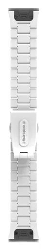 Universeel Garmin Quickfit 20MM Bandje Kunststof Wit afbeelding 5