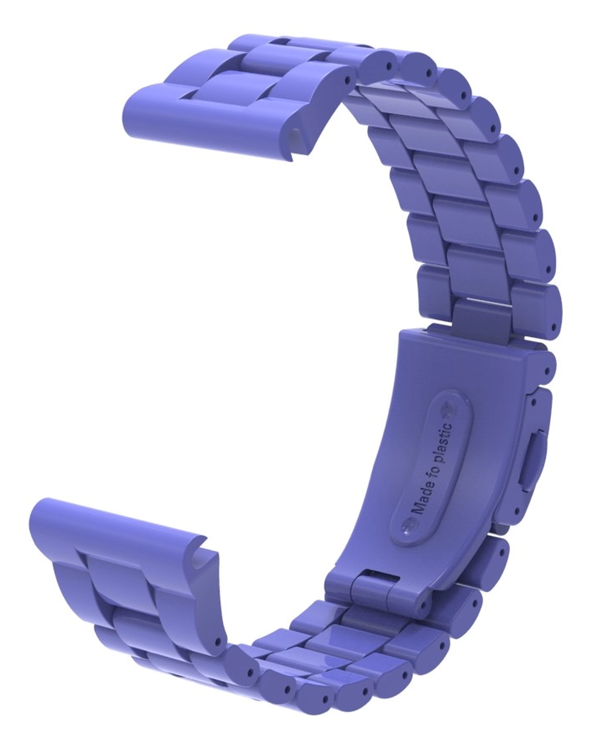 Universeel Garmin Quickfit 20MM Bandje Kunststof Blauw afbeelding 2