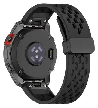 Universeel Garmin Quickfit 20MM Bandje met Gesp Siliconen Zwart