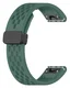 Universeel Garmin Quickfit 20MM Bandje met Gesp Siliconen Groen afbeelding 2