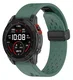 Universeel Garmin Quickfit 20MM Bandje met Gesp Siliconen Groen afbeelding 4
