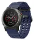 Universeel Garmin Quickfit 26MM Bandje met Gesp Silliconen Blauw afbeelding 4