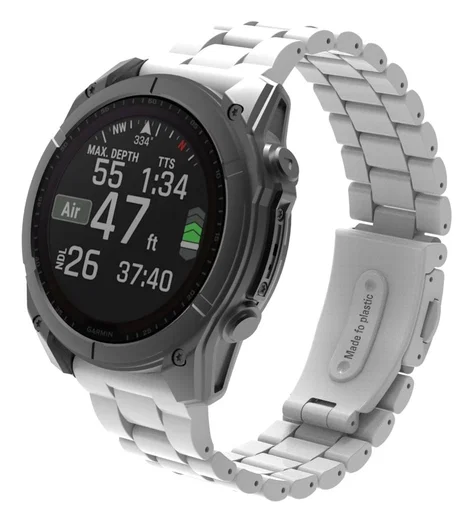 Universeel Garmin Quickfit 22MM Bandje Kunststof Wit afbeelding 3