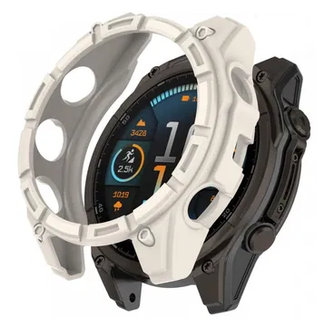 Garmin Fenix 8 51mm Hoesje - TPU Bumper Case - Beige