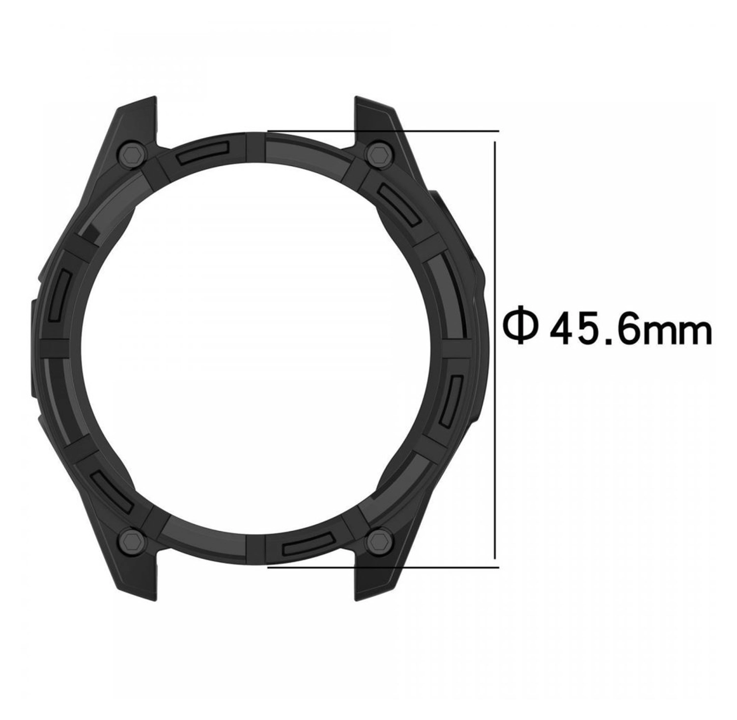 Garmin Fenix 8 43mm Hoesje - TPU Bumper Case - Groen afbeelding 3