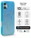 ZAGG Milan Snap Apple iPhone 16 Plus Hoesje MagSafe Back Cover Deep Aurora afbeelding 2