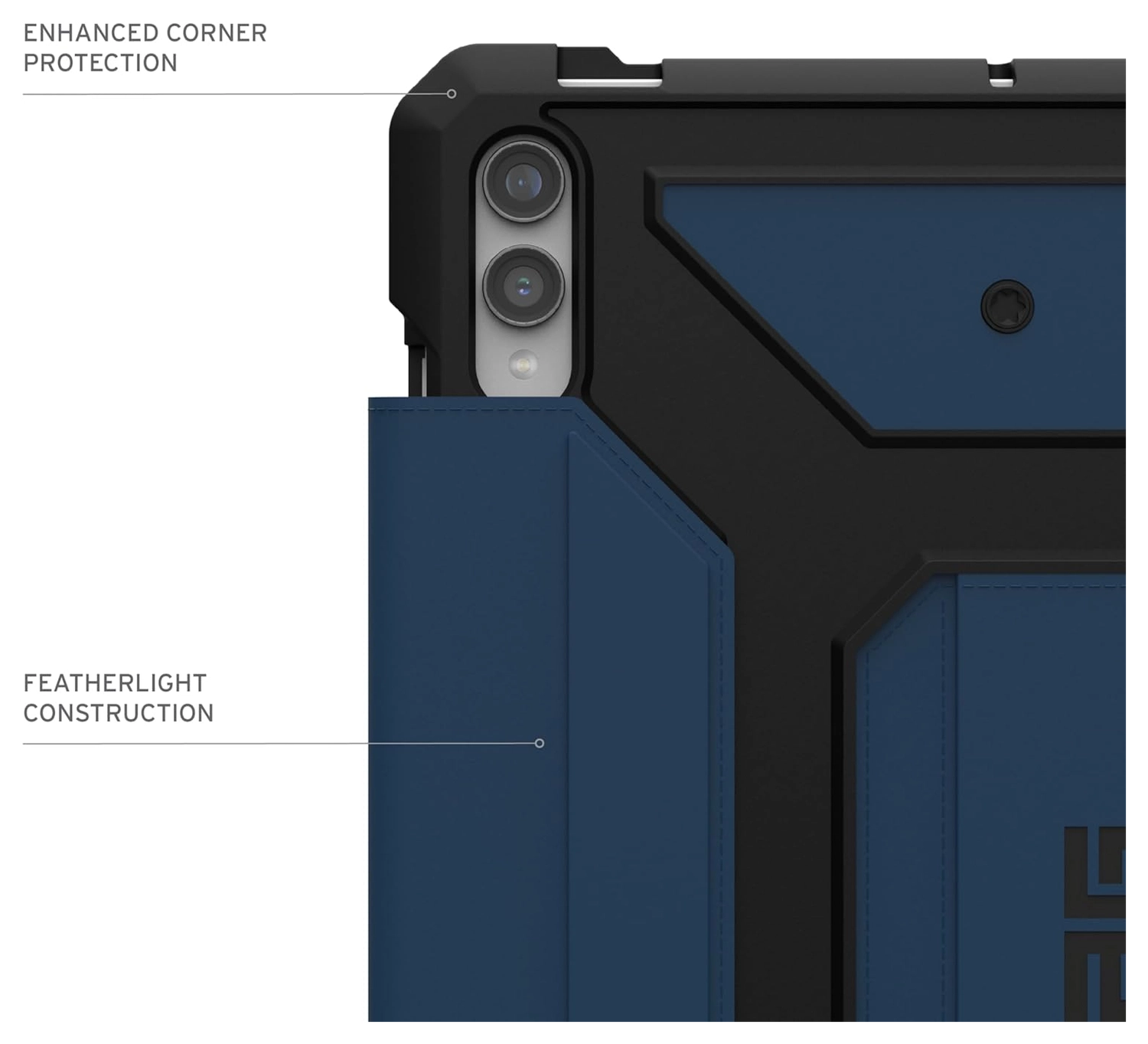Urban Armor Gear Metropolis SE Samsung Galaxy Tab S9 Plus Hoes Book Case Mallard afbeelding 4